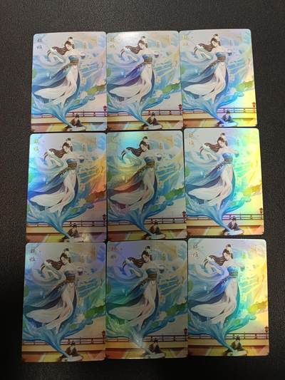 天玑星卡拍第171期《2.12周四截拍年前最后一场》持续收拍收评中 满赠卡需备注 - 轩辕春秋 三国志 甄姬 彩闪 九张