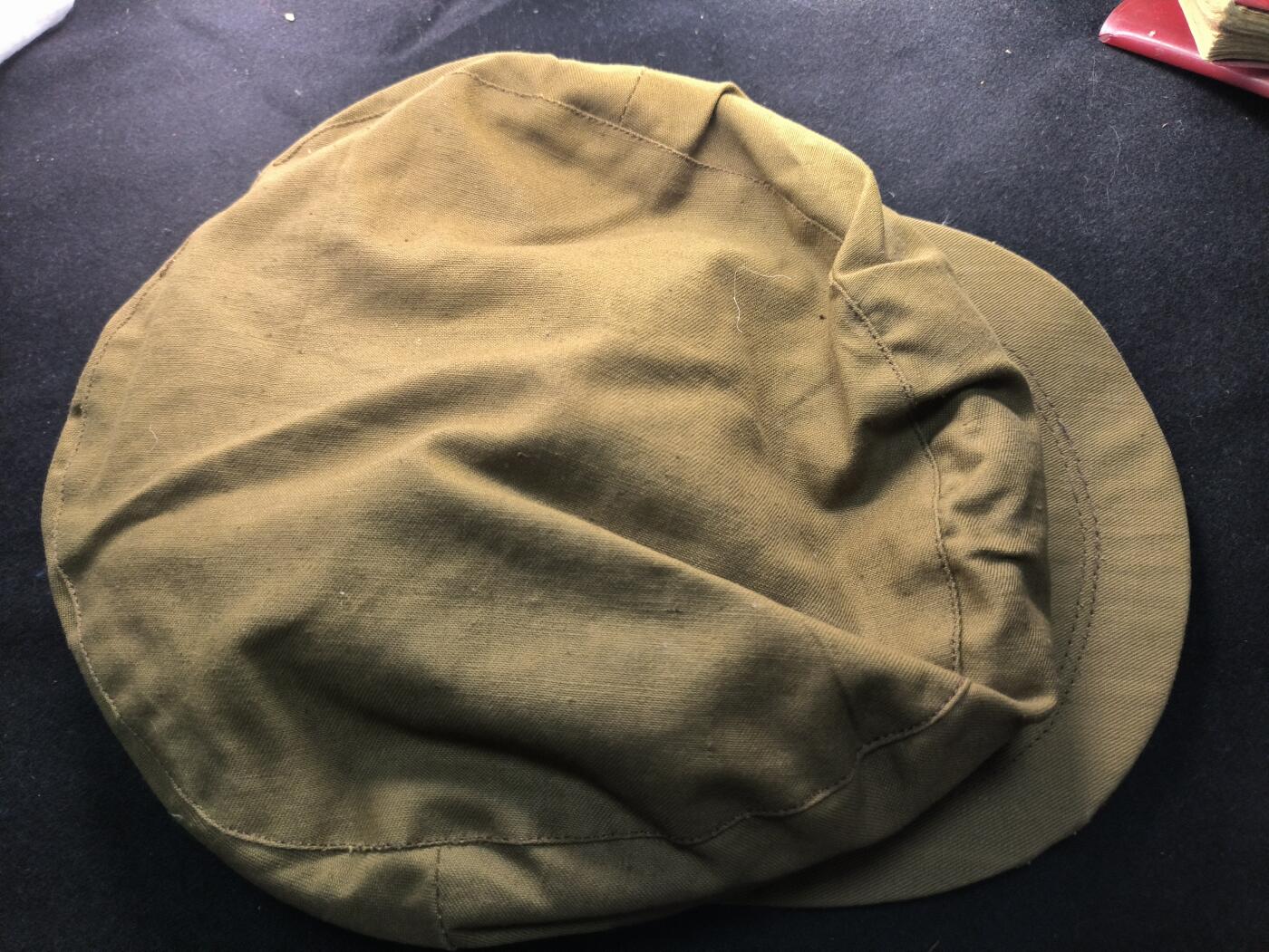 （450件拍品！制服徽章盛宴）罗岚⭐爱藏⭐年前甄选大拍场-店主清仓处理-分享拍场额外现金红包（实体经营） su-M55式陆解放帽 2号头围  原品库存材料手工复刻 出造型下场完美