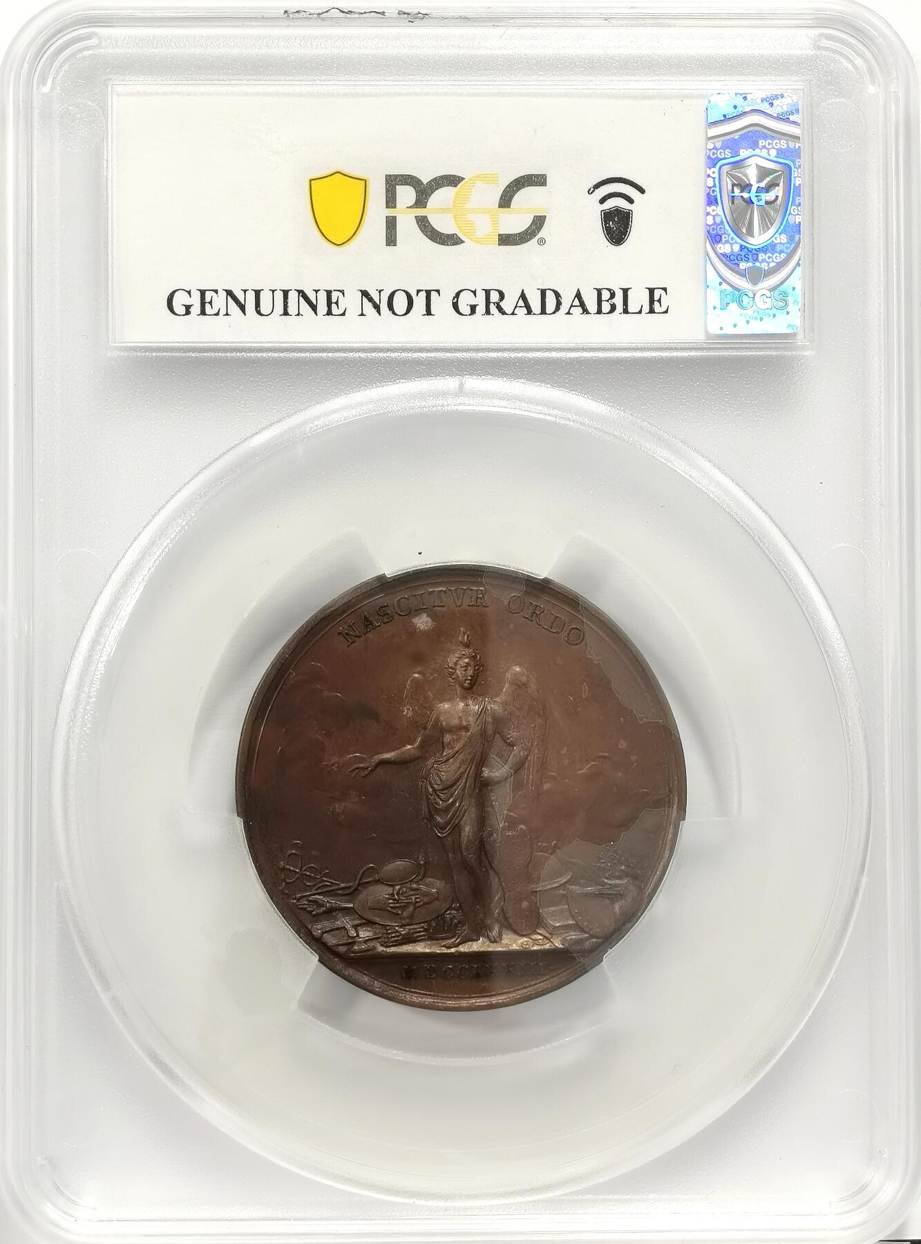 博洋堂蛇年收官专场暨第161期（全场包邮） PCGS AU 德国1773年里特贝格历史宗教纪念大铜章