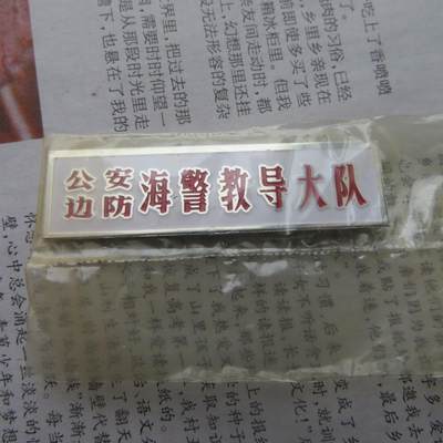 教导大队胸牌一个 - 教导大队胸牌一个