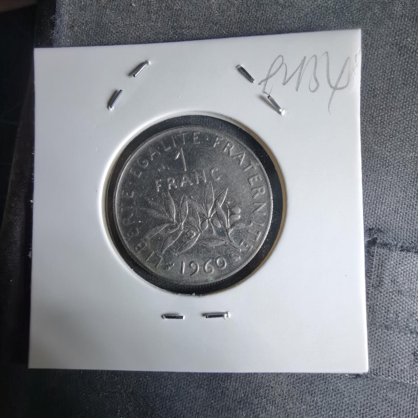 沼泽如烟--第992场 法国1960年1法郎