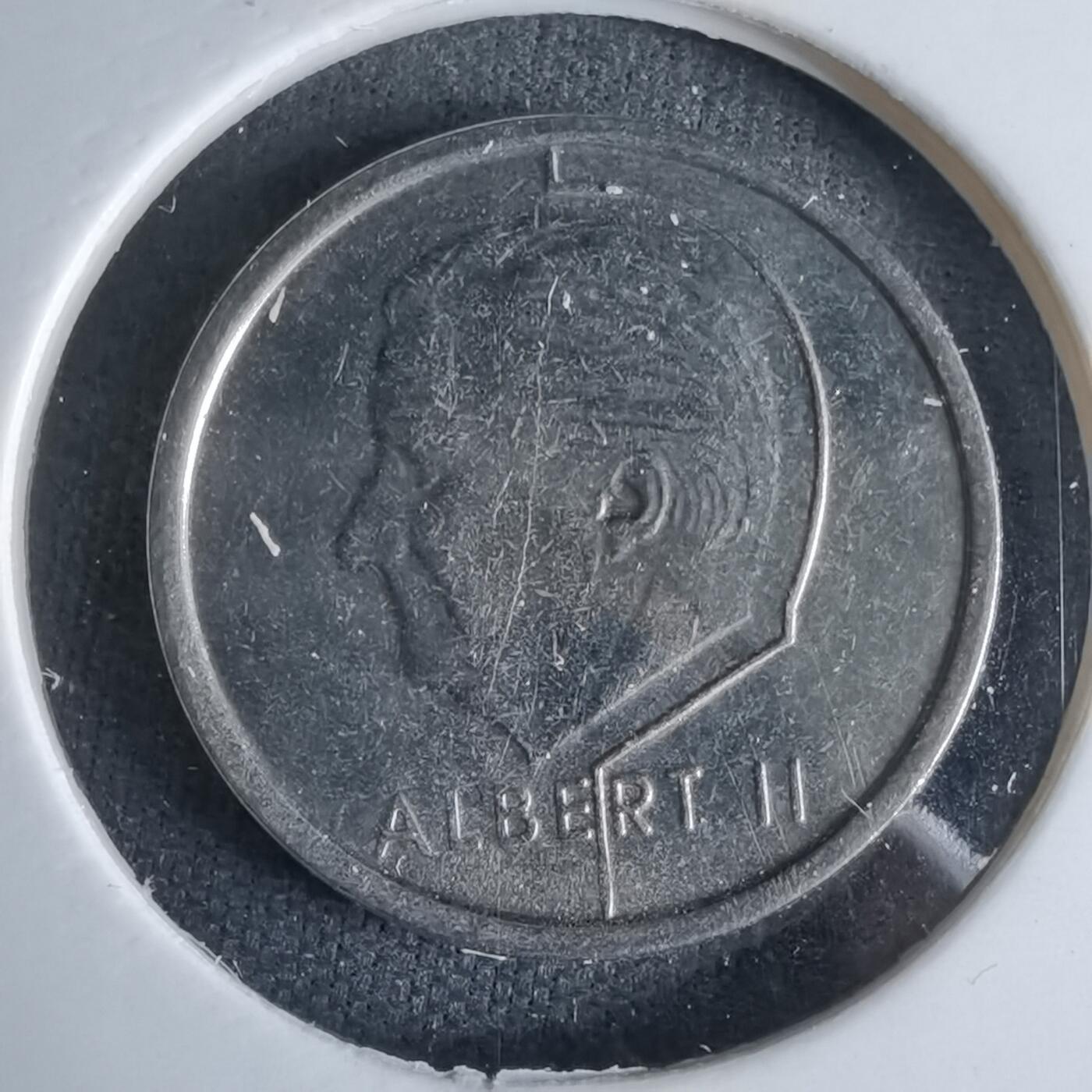 沼泽如烟--第992场 比利时1998年1法郎