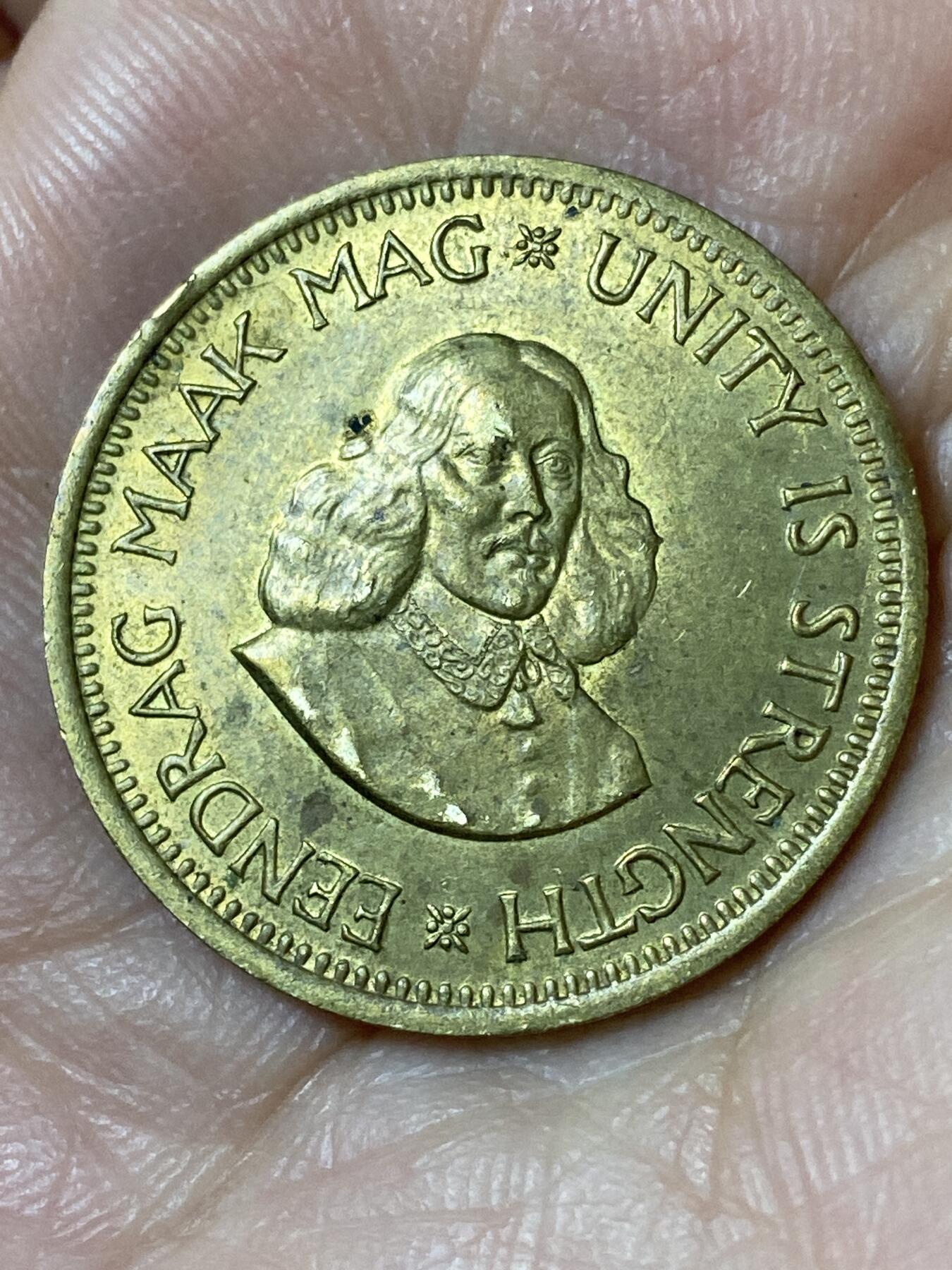 2026年第二十三场(总第一百九十二场）外国好品散币场(年后发货) 南非🇿🇦1961年1/2分(独立后首套流通硬币)