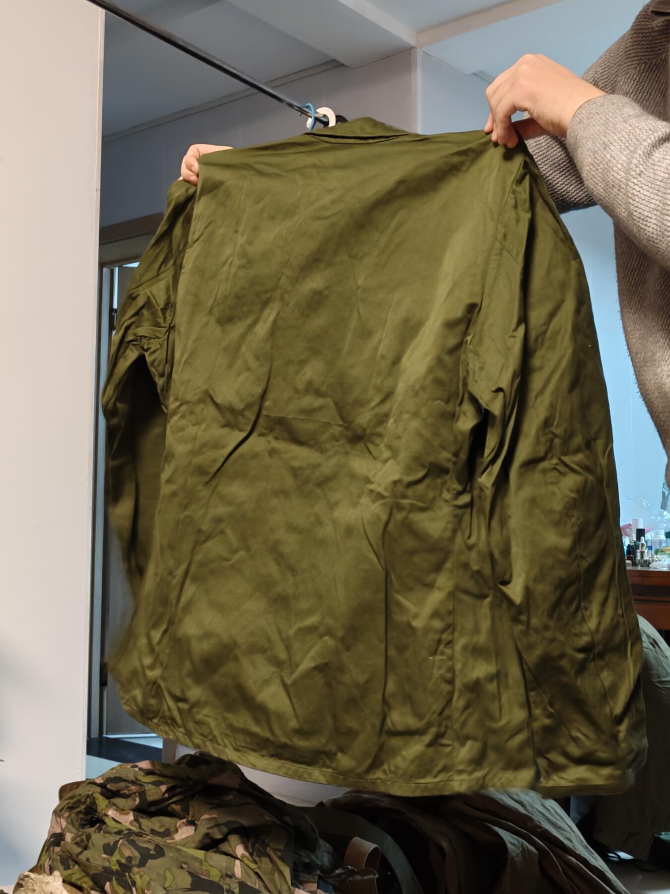 （450件拍品！制服徽章盛宴）罗岚⭐爱藏⭐年前甄选大拍场-店主清仓处理-分享拍场额外现金红包（实体经营） su-M65式陆早期棉布上衣 二号基本全新