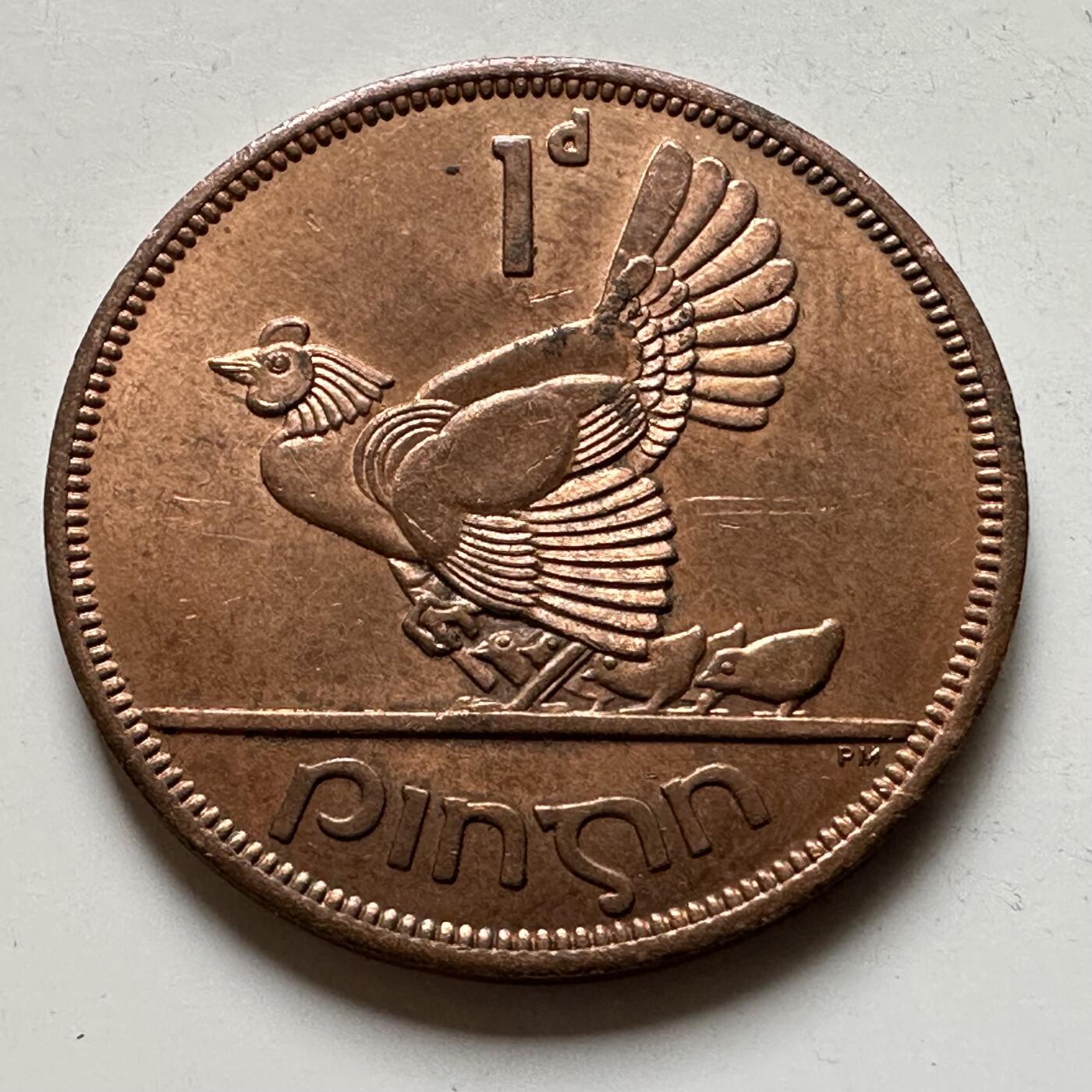 🌹外币初藏🌹🐯2026年第19场 快递已停，正月十五后再发 爱尔兰1966年一便士