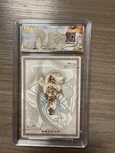 阳大大卡牌拍卖第104期（持续收拍品，周五晚上九点截拍，进群福利早知道） 【爆金10】墨婉文化（乾坤未定系列）林冲 画师：赵洛严