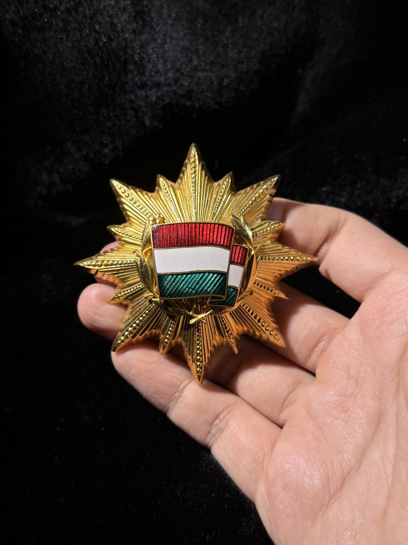 欢庆春节！戎马世界章牌大赏第111期春节大拍 匈牙利三级国旗勋章