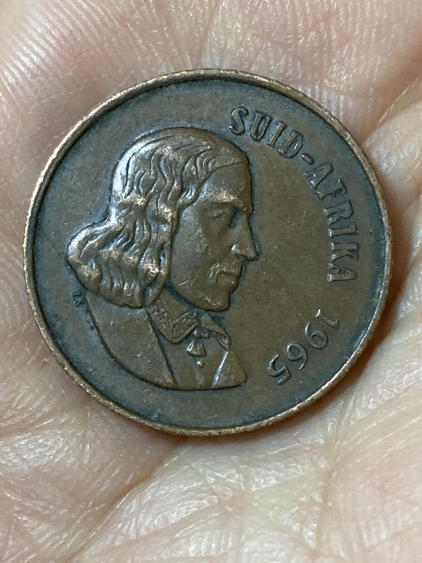 2026年第二十三场(总第一百九十二场）外国好品散币场(年后发货) 南非🇿🇦1965年2分(独立后第二套，布尔语版)