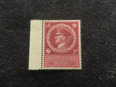（450件！制服徽章盛宴）罗岚⭐爱藏⭐年前甄选大拍场-店主清仓处理-分享拍场额外现金红包（实体经营） - 德意志第三帝国元首55岁生日纪念邮票 带边齿好品少见