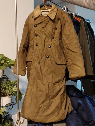 （450件拍品！制服徽章盛宴）罗岚⭐爱藏⭐年前甄选大拍场-店主清仓处理-分享拍场额外现金红包（实体经营） - su-M55式公安君官光领大衣 二号尺码 光领（换扣后可做早期55光领尉官大衣用）