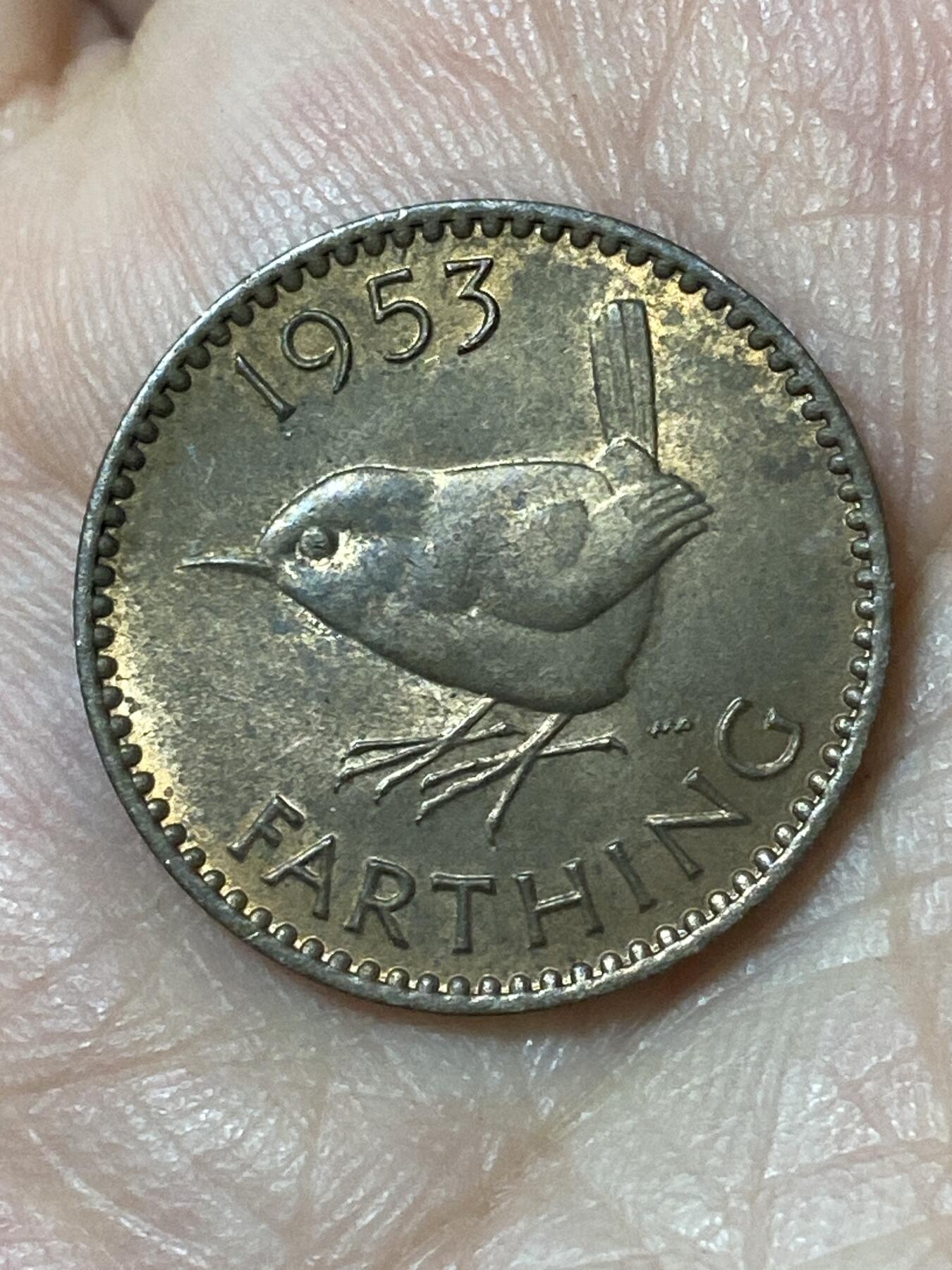 2026年第二十四场(总第一百九十三场）外国好品散币场(免佣金) 带光好品–英国🇬🇧1953单年份1法新(伊丽莎白二世加冕年，第一版)