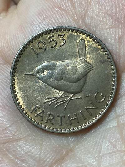 2026年第二十四场(总第一百九十三场）外国好品散币场(免佣金) - 带光好品–英国🇬🇧1953单年份1法新(伊丽莎白二世加冕年，第一版)