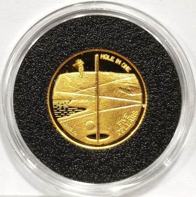博洋堂蛇年收官专场暨第161期（全场包邮） - 1994年巴哈马一杆进洞金币 3.11克 发行量仅25万枚