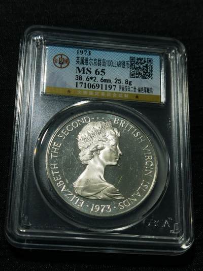 天下钱庄专场欢迎参拍 - 英属维尔京群岛银币