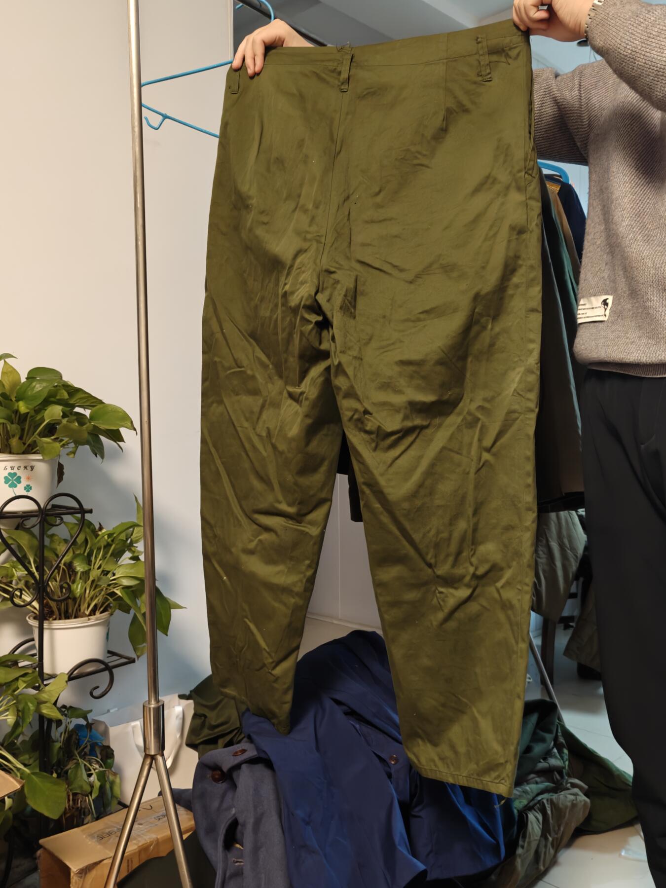 （450件拍品！制服徽章盛宴）罗岚⭐爱藏⭐年前甄选大拍场-店主清仓处理-分享拍场额外现金红包（实体经营） su-M65式陆早期棉布裤子 正一号基本全新