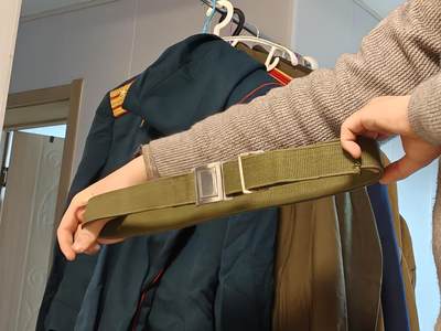 （450件拍品！制服徽章盛宴）罗岚⭐爱藏⭐年前甄选大拍场-店主清仓处理-分享拍场额外现金红包（实体经营） - su-M65式时期早期帆布腰带 好品