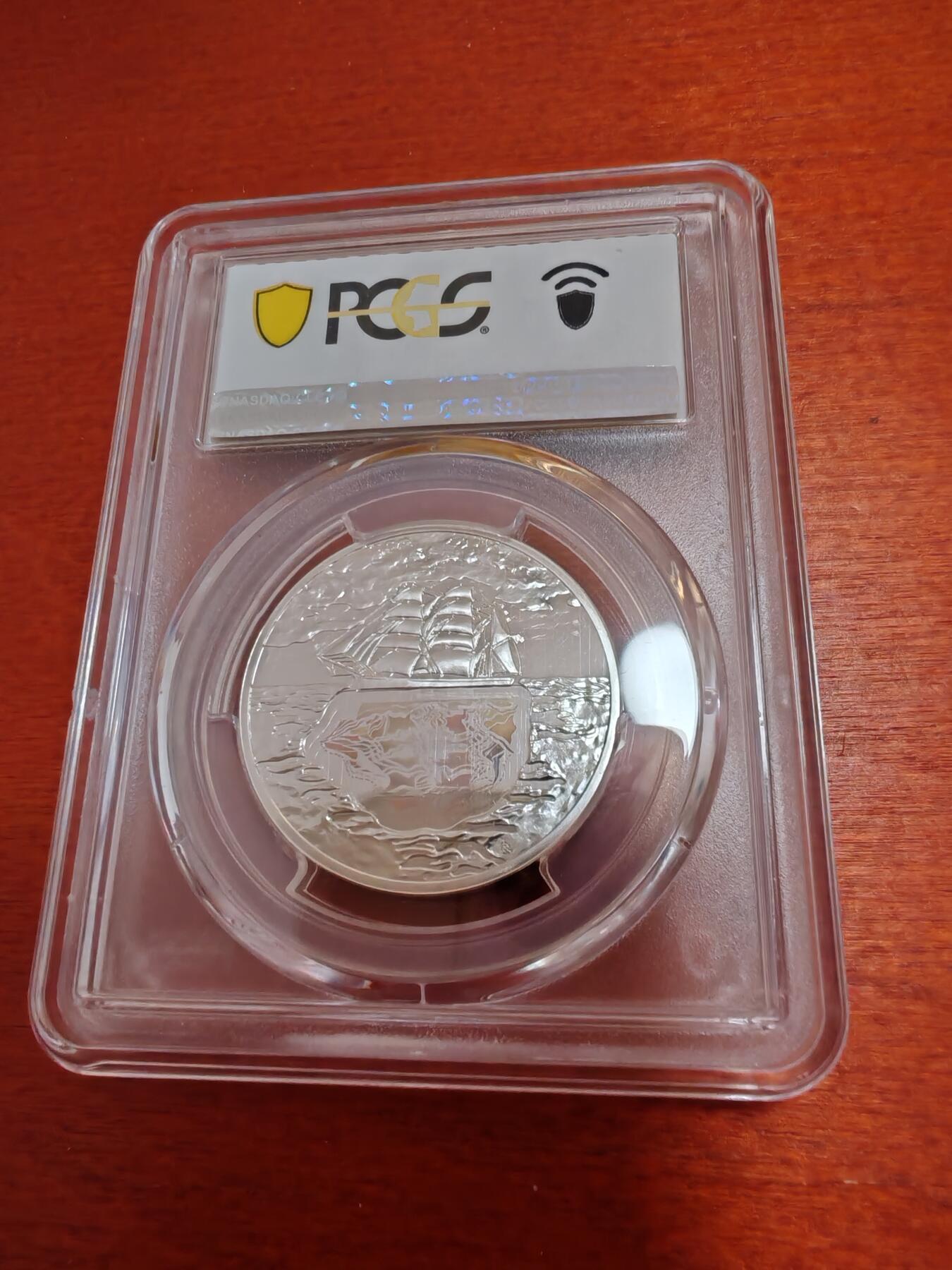 长老汇蛇年精选第一百场拍卖 2007波兰科泽尼奥夫斯基10兹罗提全息精制银币，PCGS PR69DCAM