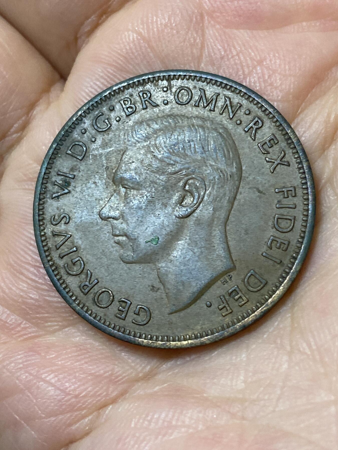 2026年第二十三场(总第一百九十二场）外国好品散币场(年后发货) 澳大利亚🇦🇺1951年1便士(乔治六世第二版，PL标伦敦造)