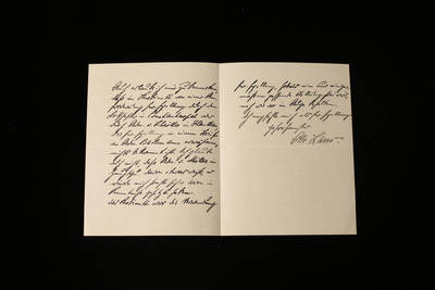 欢庆春节！戎马世界章牌大赏第112期春节大拍  德专场 - 驻柏林的德军军官写给威廉·沙克的事务性通信信件