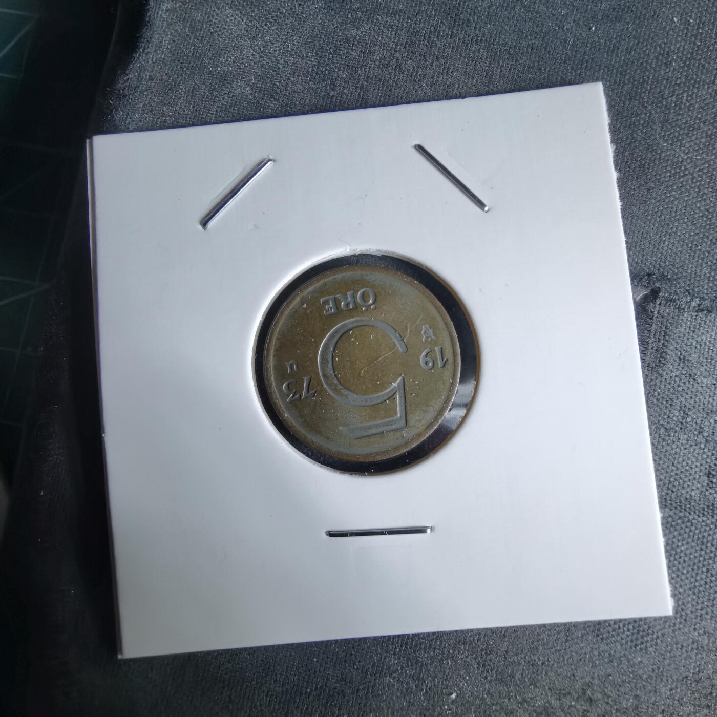 沼泽如烟--第992场 瑞典1973年5欧尔