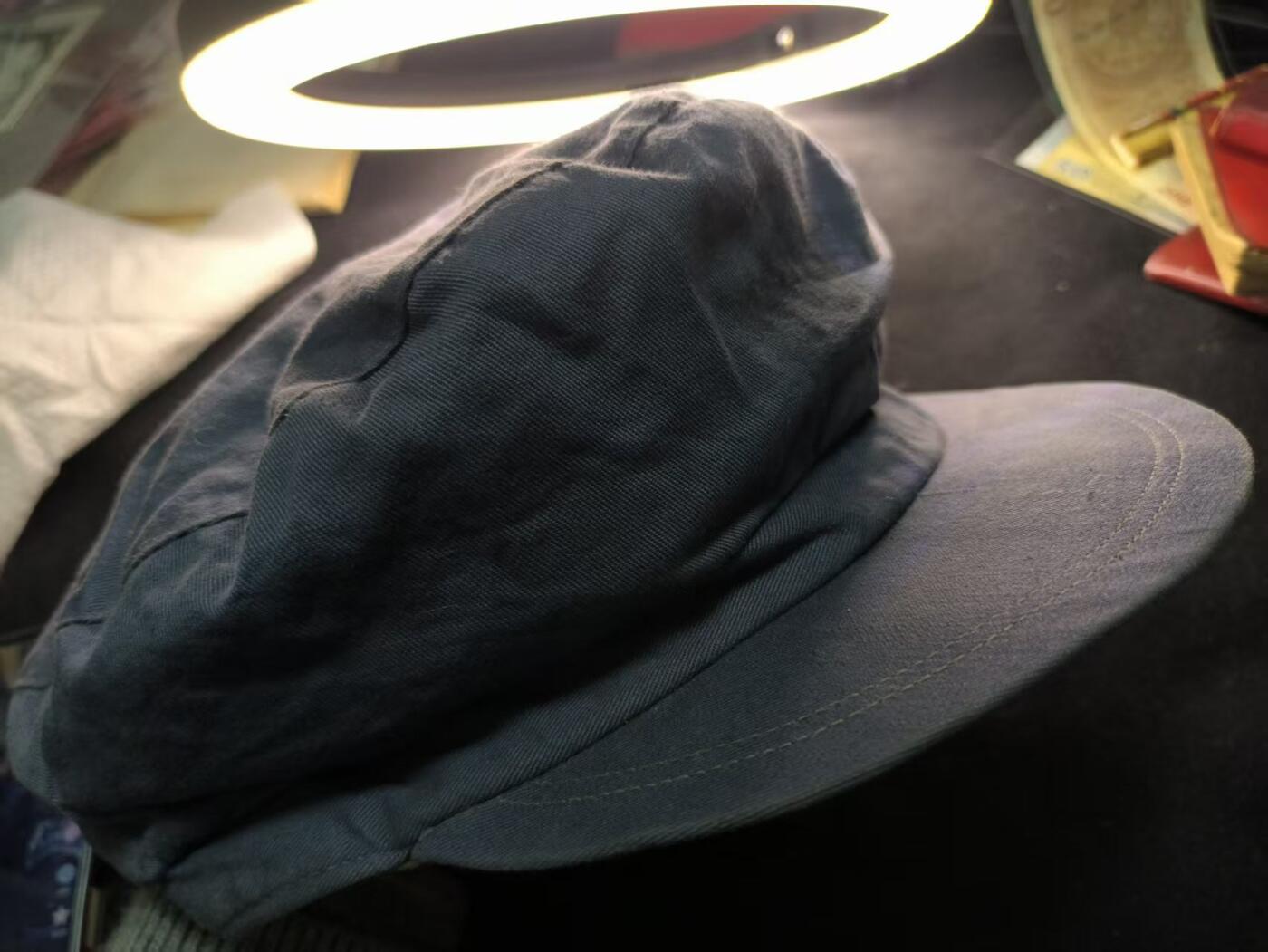 （450件拍品！制服徽章盛宴）罗岚⭐爱藏⭐年前甄选大拍场-店主清仓处理-分享拍场额外现金红包（实体经营） su-M65式海灰二号解放帽 早期斜纹布材质 品好