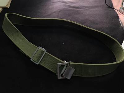 （450件拍品！制服徽章盛宴）罗岚⭐爱藏⭐年前甄选大拍场-店主清仓处理-分享拍场额外现金红包（实体经营） - su-M65式早期帆布腰带 搭配棉布制服使用 出造型必备