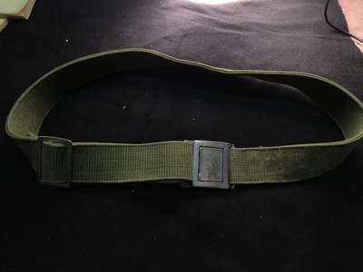 （450件拍品！制服徽章盛宴）罗岚⭐爱藏⭐年前甄选大拍场-店主清仓处理-分享拍场额外现金红包（实体经营） - su-M65式早期帆布腰带 搭配棉布制服使用 出造型必备