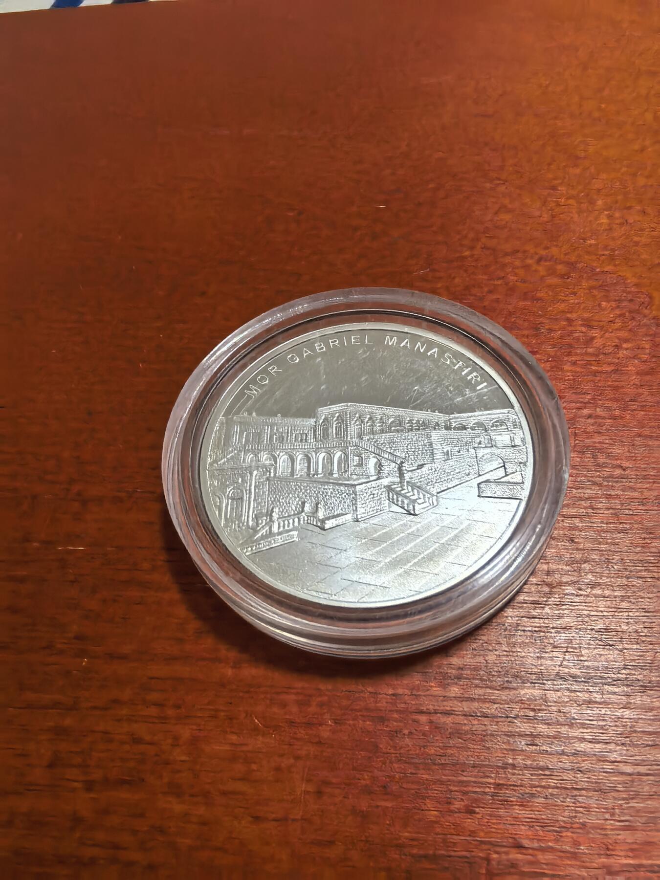 长老汇蛇年精选第一百场拍卖 2022土耳其联合国世界遗产系列一加布里埃尔修道院20里拉精制银币，1盎司925银，3000枚