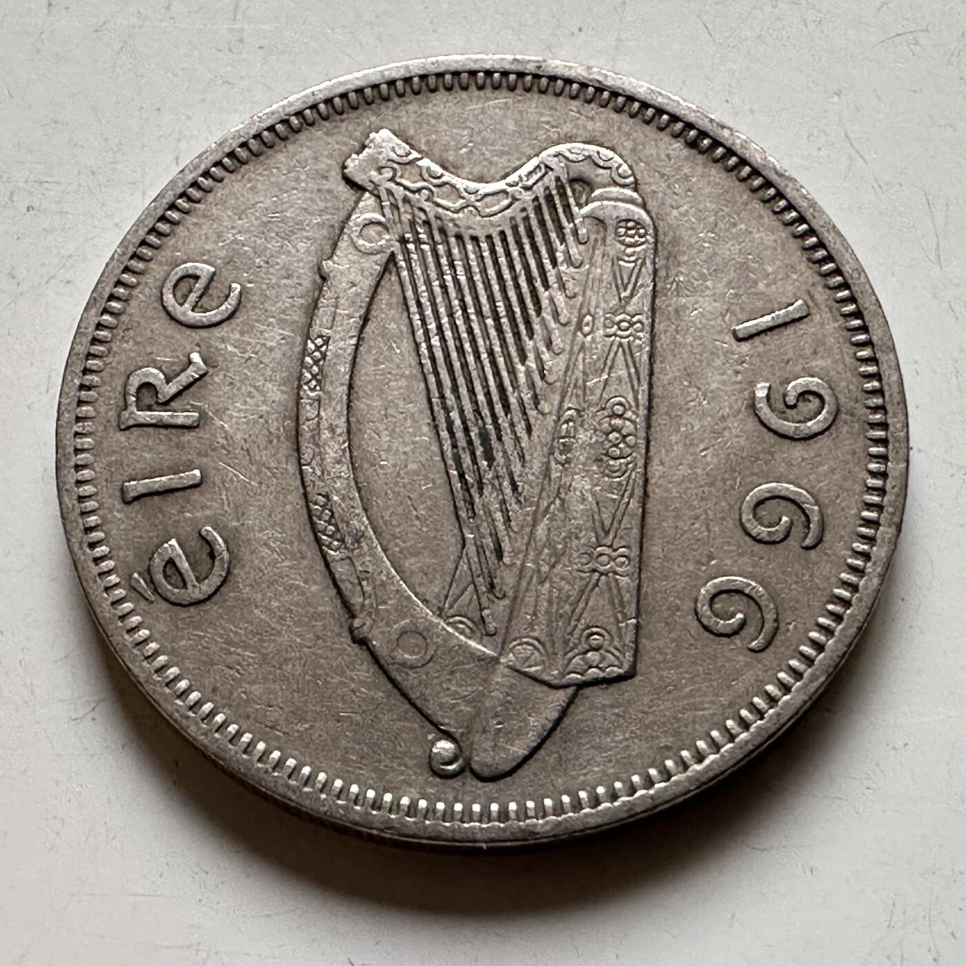 🌹外币初藏🌹🐯2026年第19场 快递已停，正月十五后再发 爱尔兰1966年一弗洛林