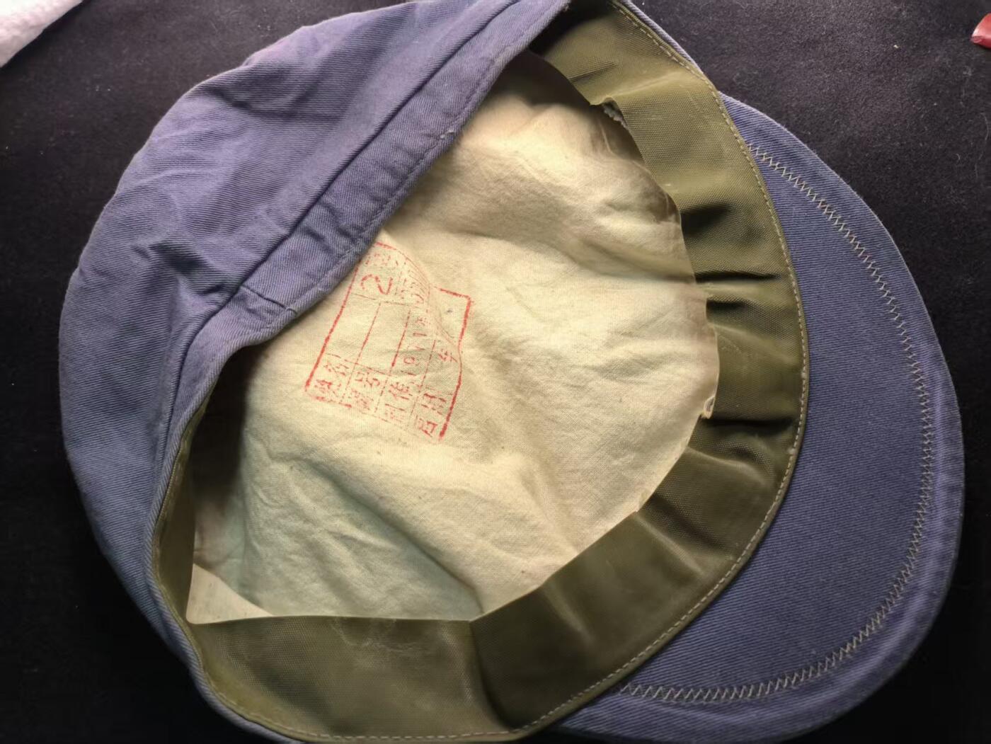 （450件拍品！制服徽章盛宴）罗岚⭐爱藏⭐年前甄选大拍场-店主清仓处理-分享拍场额外现金红包（实体经营） su-M65式海灰二号解放帽 早期斜纹布材质 品好