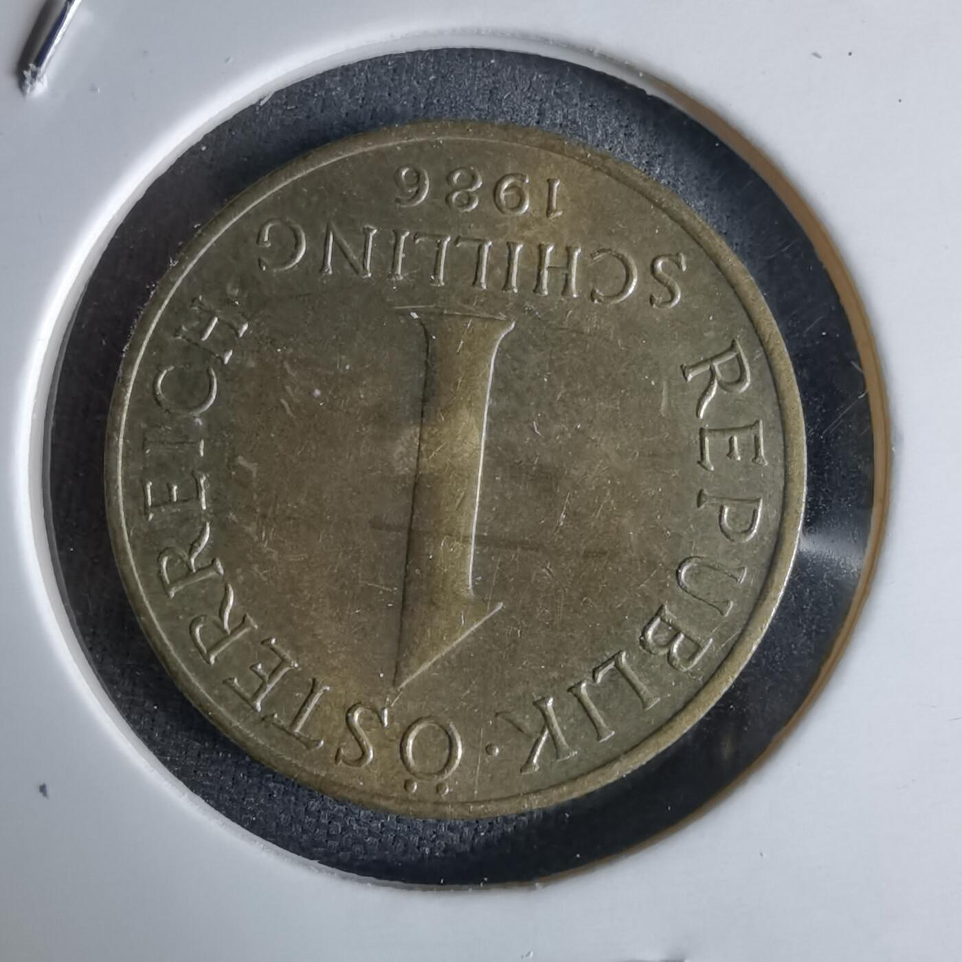 沼泽如烟--第992场 奥地利1986年1先令