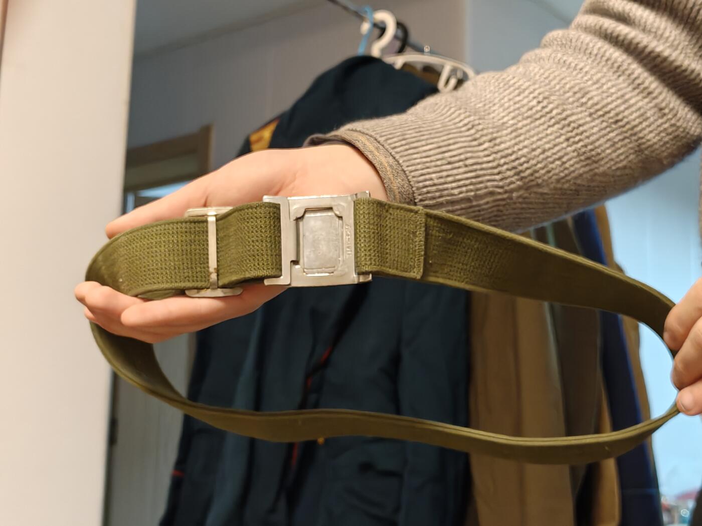 （450件拍品！制服徽章盛宴）罗岚⭐爱藏⭐年前甄选大拍场-店主清仓处理-分享拍场额外现金红包（实体经营） su-M65式时期早期帆布腰带 好品