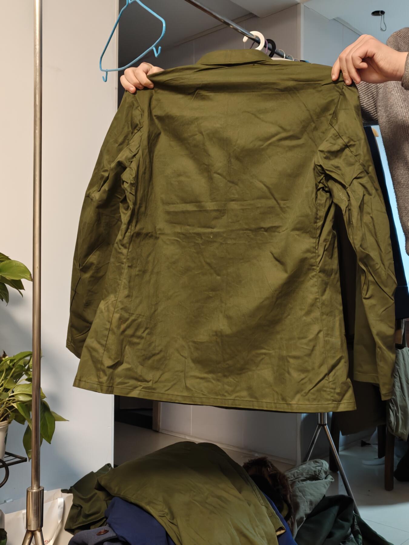 （450件拍品！制服徽章盛宴）罗岚⭐爱藏⭐年前甄选大拍场-店主清仓处理-分享拍场额外现金红包（实体经营） su-M65式陆早期棉布上衣 二号基本全新