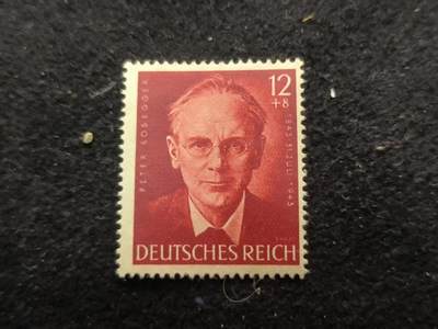 （450件拍品！制服徽章盛宴）罗岚⭐爱藏⭐年前甄选大拍场-店主清仓处理-分享拍场额外现金红包（实体经营） - 德意志第三帝国“奥地利作家彼得・罗塞格尔诞辰 100 周年”纪念邮票