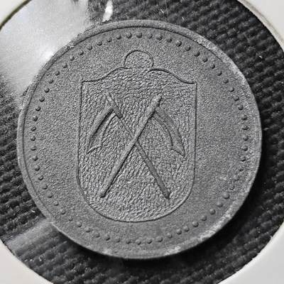 KK钱币收藏小铺  第397期 百期特拍（四拍之一） 2月预留时间 周末发货 -  1918 德紧巴特洪堡 10芬尼锌币