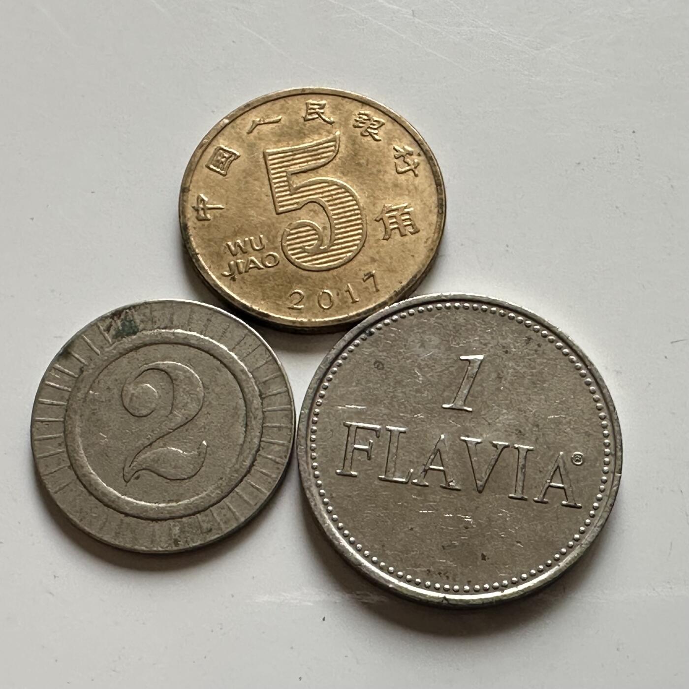 🌹外币初藏🌹🐯2026年第19场 快递已停，正月十五后再发 代用币2枚 双面相同