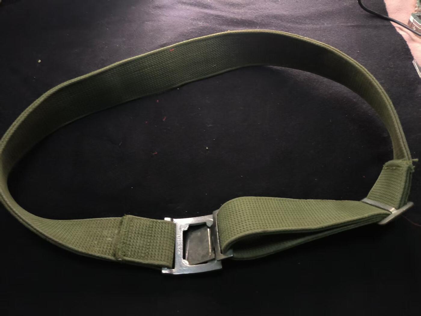 （450件拍品！制服徽章盛宴）罗岚⭐爱藏⭐年前甄选大拍场-店主清仓处理-分享拍场额外现金红包（实体经营） su-M65式早期帆布腰带 搭配棉布制服使用 出造型必备