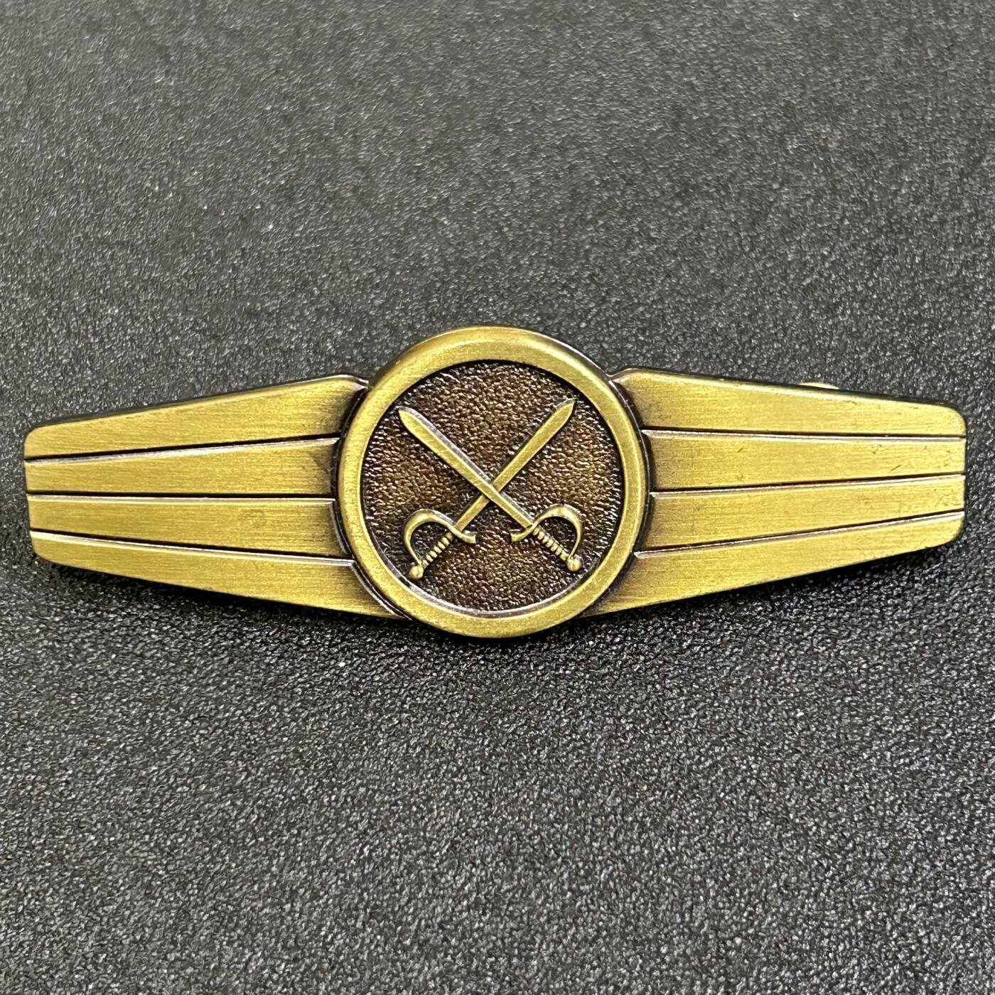 西秦中古拍卖第七十七期 2026马年新春专场 本场拍品年初九发出 西德 联邦德国 铜级通用军官技能等级证章