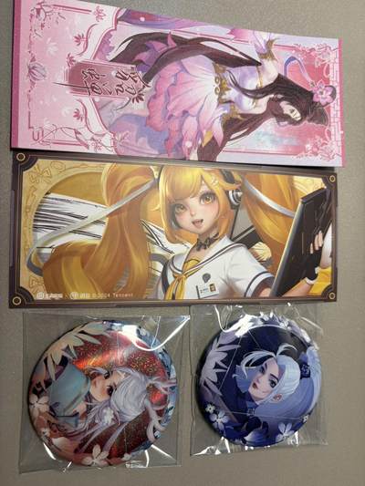 麦趣喜第二场(2月12号周四晚上20点截拍，专注买家市场，福利拉满)  - 王者荣耀 吧唧+票根