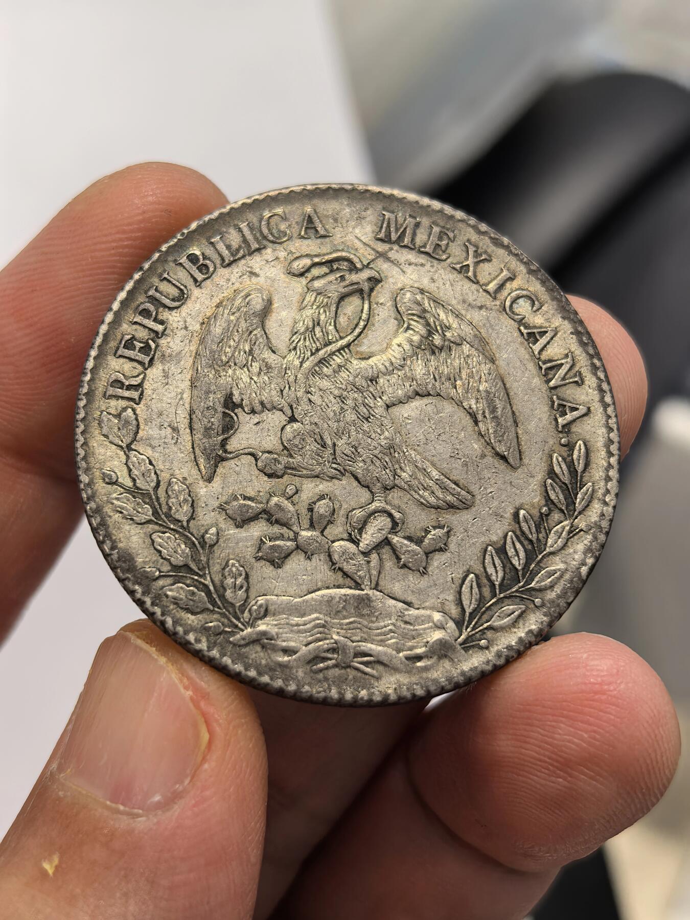 博洋堂蛇年收官专场暨第161期（全场包邮） 墨西哥1894年CN AM版花边鹰洋