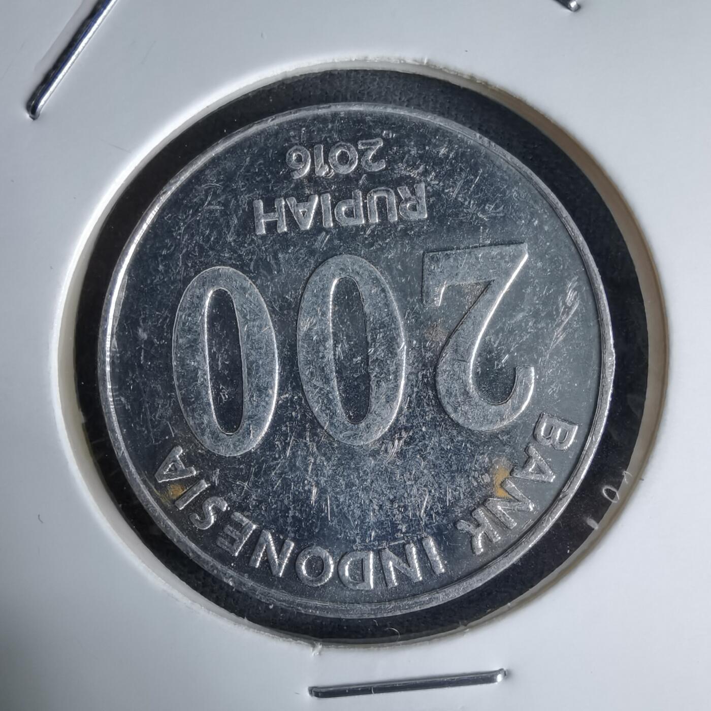 沼泽如烟--第992场 印度尼西亚2016年200卢比