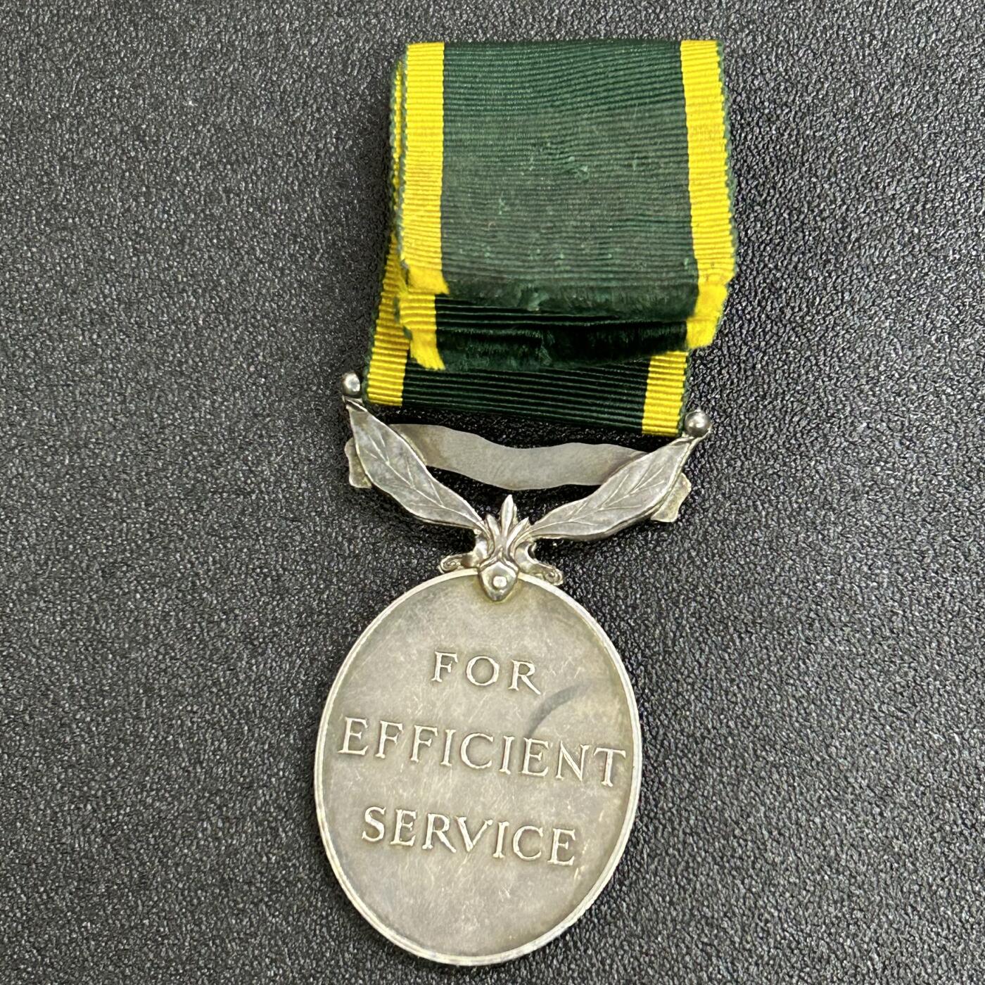 西秦中古拍卖第七十七期 2026马年新春专场 本场拍品年初九发出 英国效率奖章 银制 乔治六世版