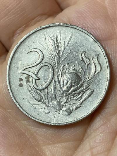 2026年第二十三场(总第一百九十二场）外国好品散币场(年后发货) - 南非🇿🇦1965年20分(独立后第二套布尔语版)