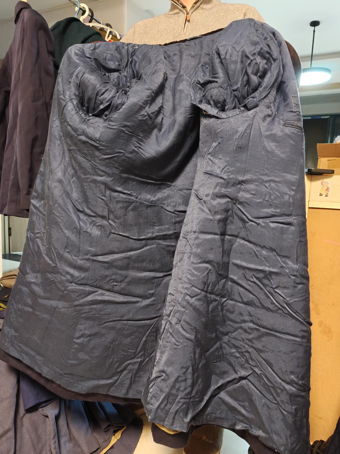 （450件拍品！制服徽章盛宴）罗岚⭐爱藏⭐年前甄选大拍场-店主清仓处理-分享拍场额外现金红包（实体经营） su-M55式海校官冬季常服全套（衣裤 大衣）南京某干休所老干部一家收得  180高体型适中者可穿】