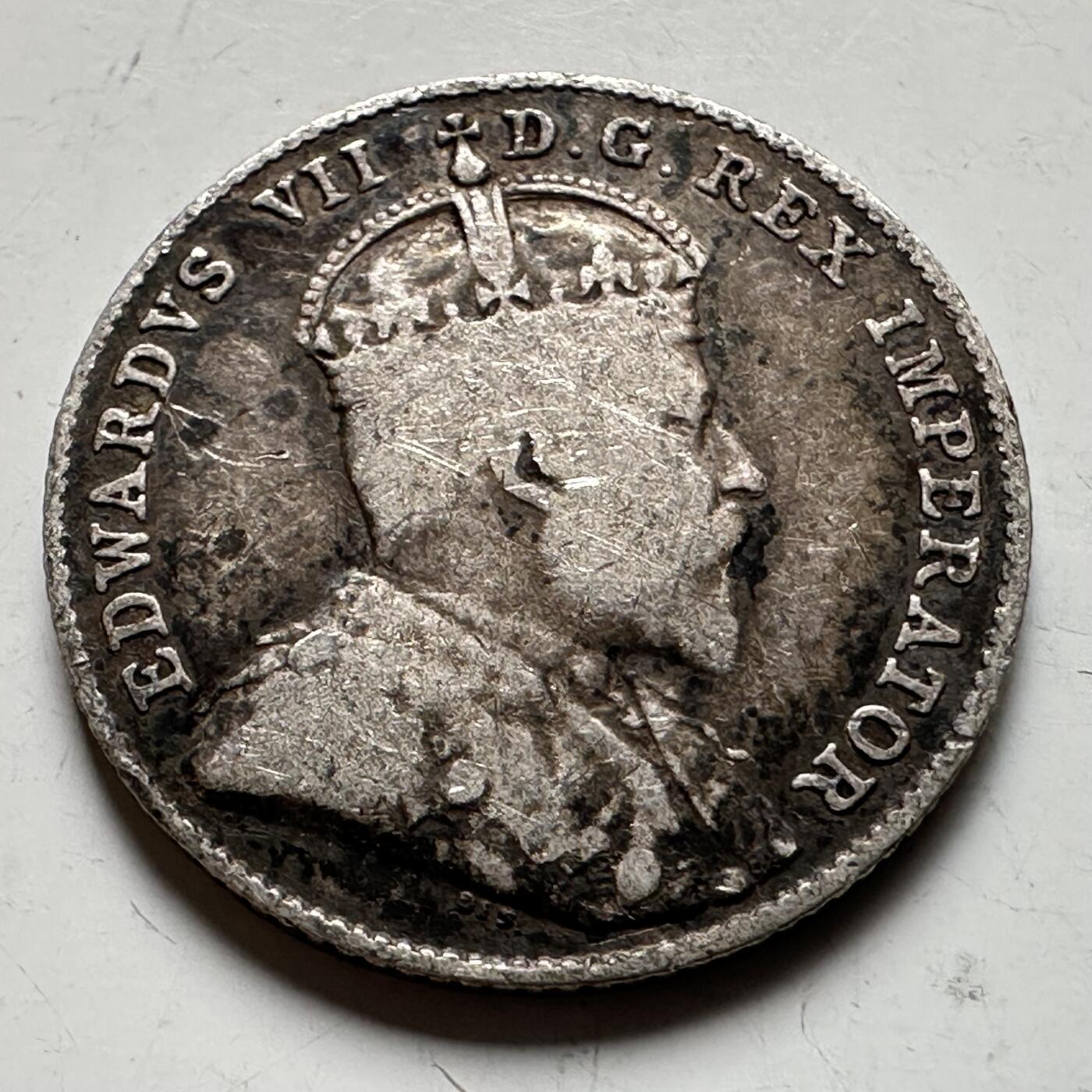 🌹外币初藏🌹🐯2026年第19场 快递已停，正月十五后再发 加拿大1910年10分银币