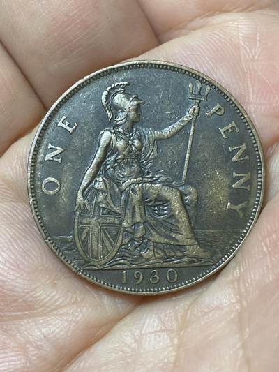 2026年第二十三场(总第一百九十二场）外国好品散币场(年后发货) - 英国🇬🇧1930年1便士(乔治五世第三版)