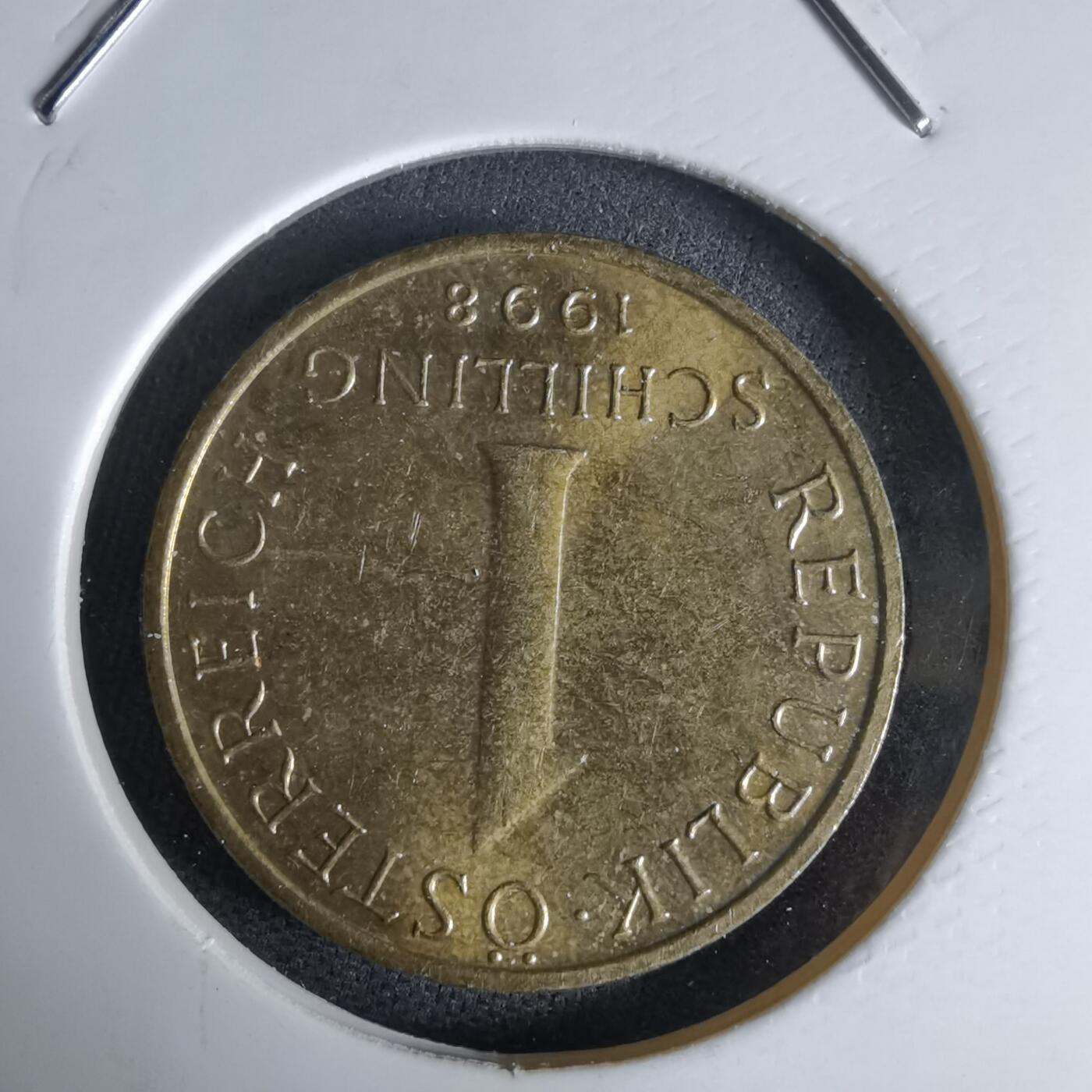 沼泽如烟--第992场 奥地利1998年1先令