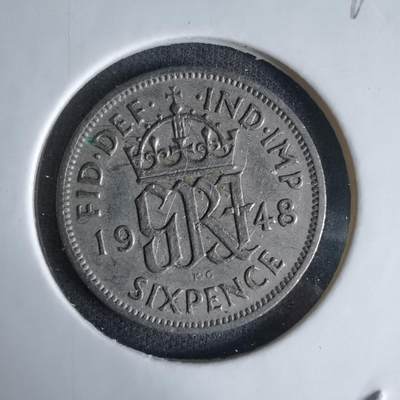 沼泽如烟--第992场 - 英国1948年6便士