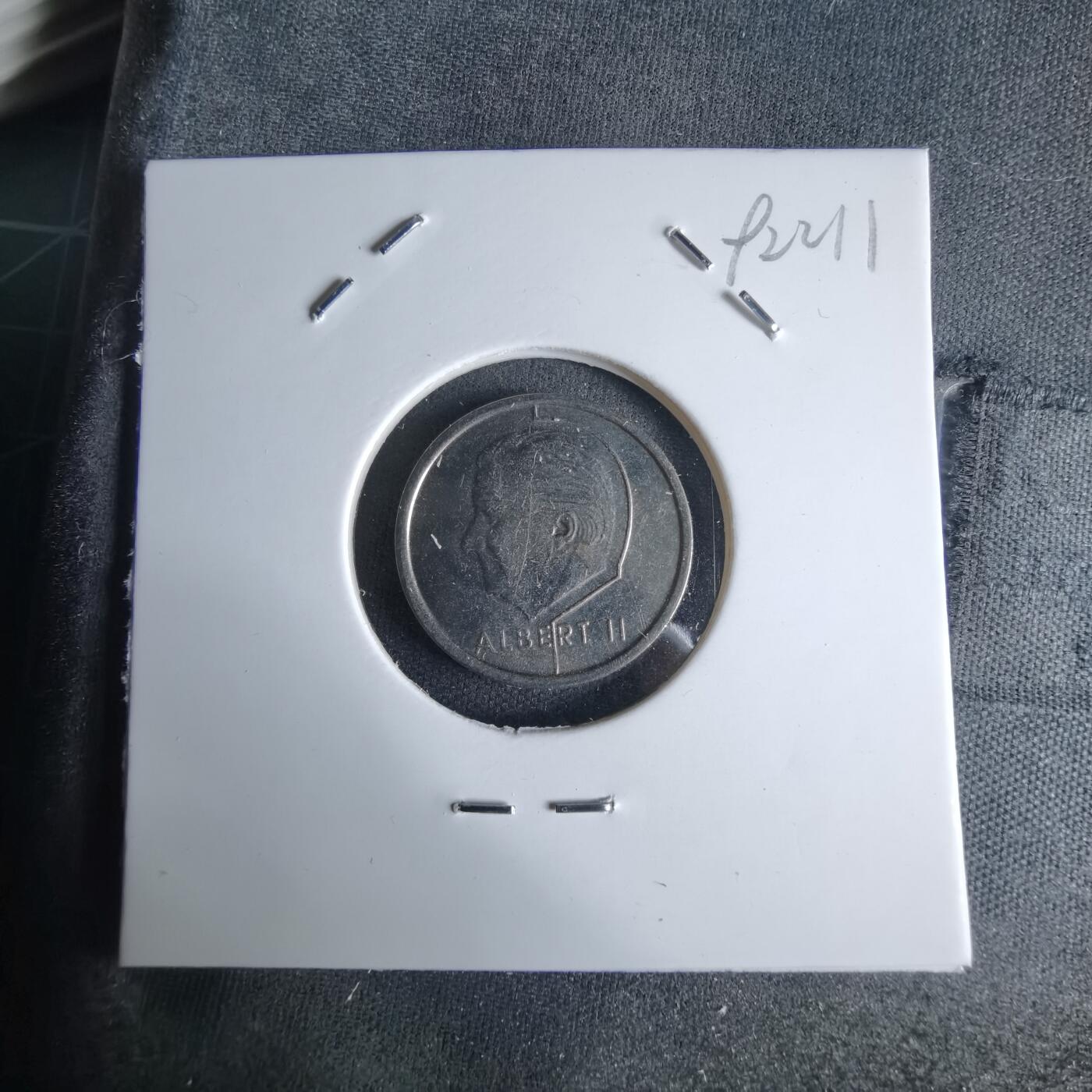 沼泽如烟--第992场 比利时1998年1法郎