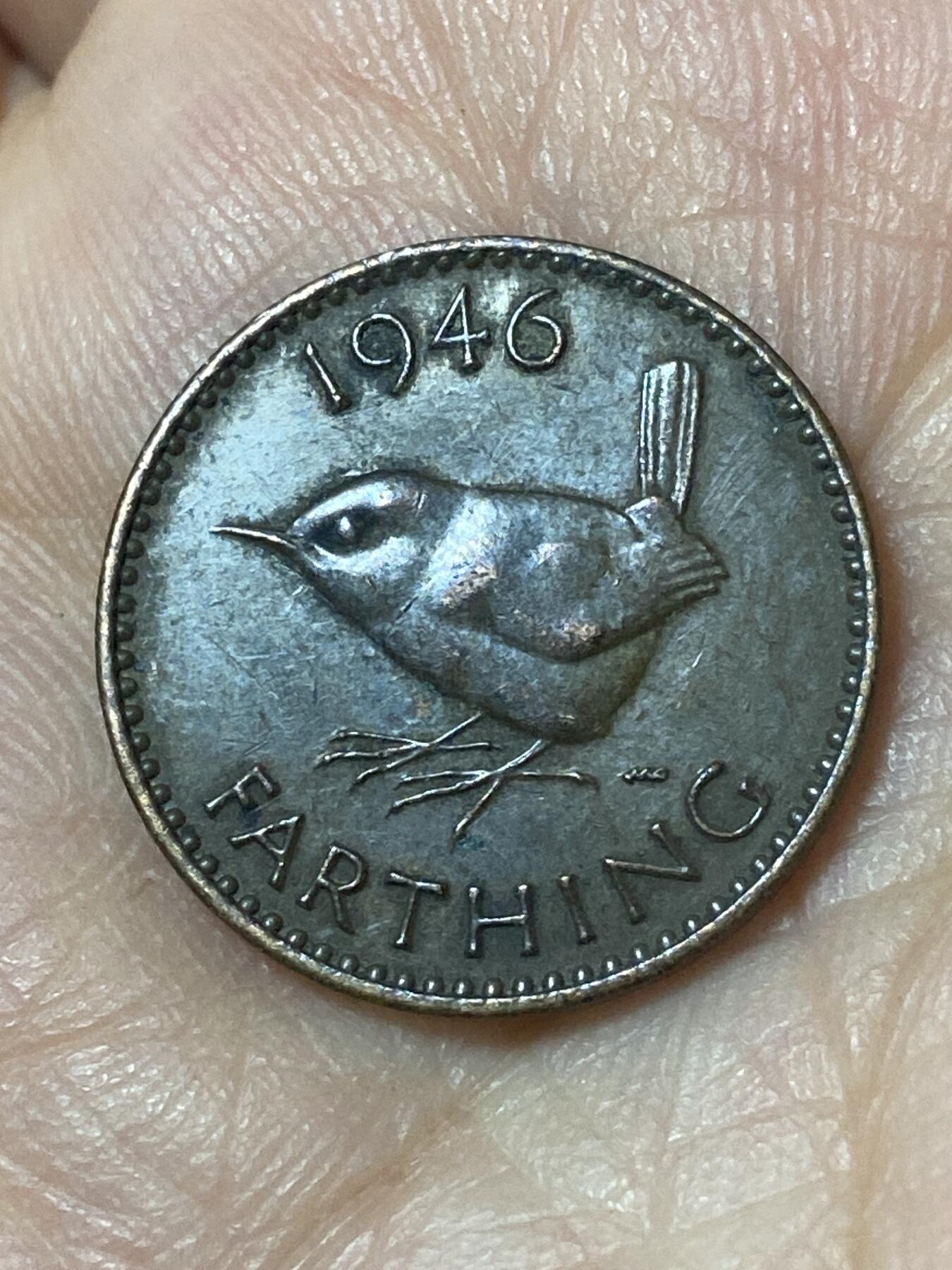 2026年第二十四场(总第一百九十三场）外国好品散币场(免佣金) 英国🇬🇧1946年1法新(乔治六世第一版)